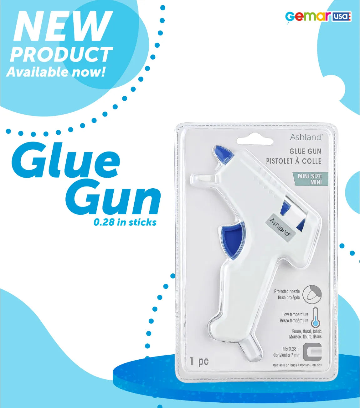 Ashland Low Temp Mini Glue Gun