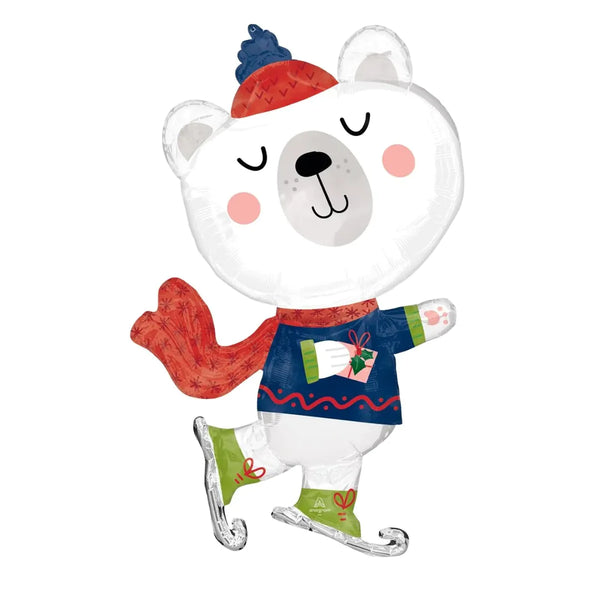 Cabincore Skating Bear 4614601