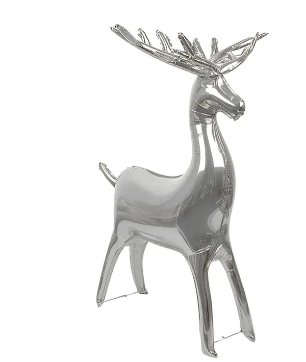 Silver Reindeer Small 052037 - 33 in