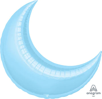 Pastel Blue Crescent 1635299 - 35 in