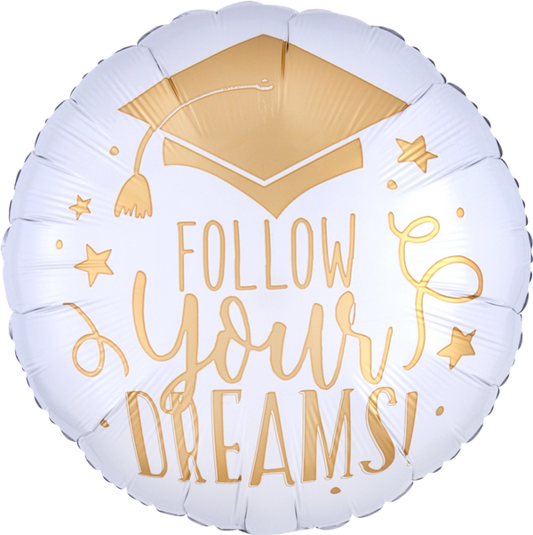 Follow your Dreams White and Gold 3764101