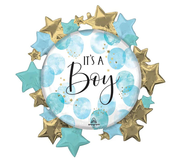 Baby Boy Blue Watercolor 4618501