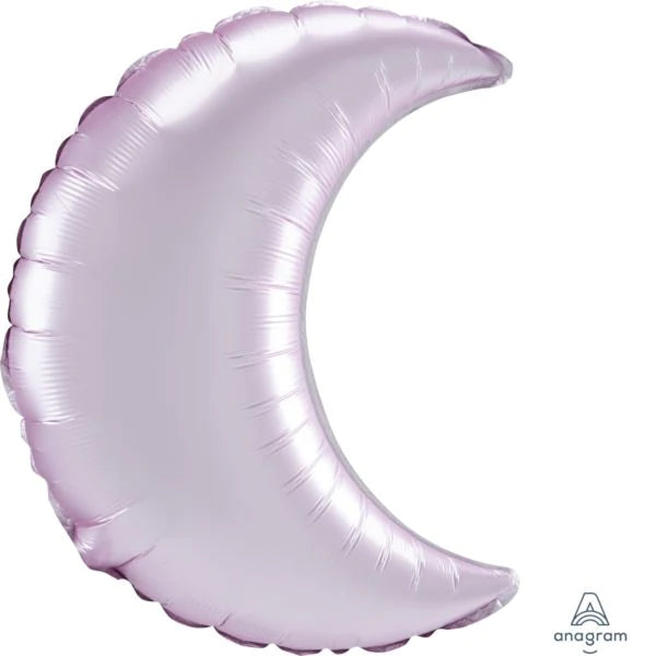 Satin Pastel Pink Crescent 4183099 - 17 in