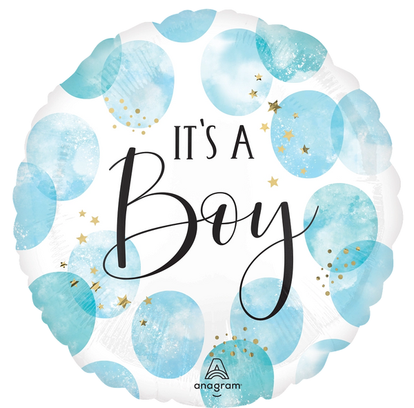 Baby Boy Blue Watercolor 4569101