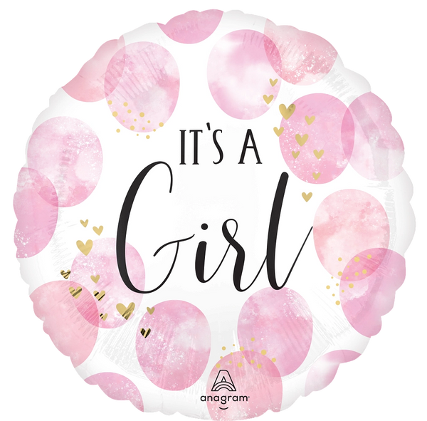 Baby Girl Pink Watercolor 4569301