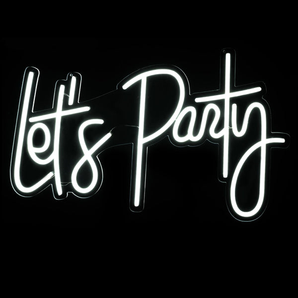 "Let's Party" Neon Light Sign 75-1577