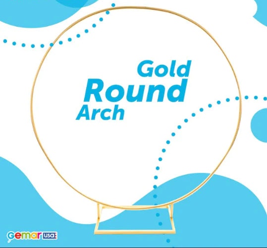 Gold Round Arch 22-0523 (84 in)