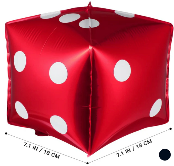 Red Casino Dice 044223