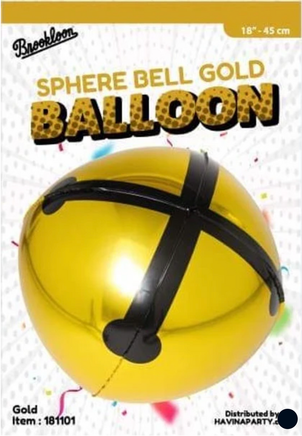 Sphere Bell Gold 181101 - 18 in