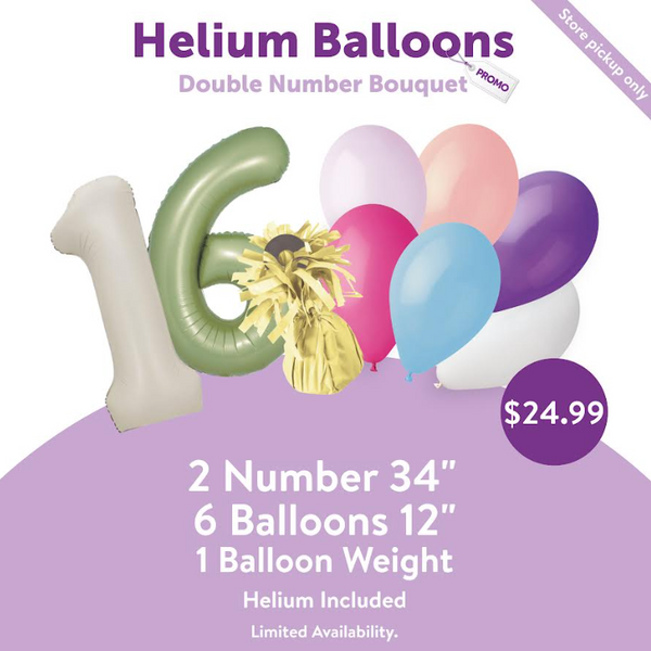 Double Number Bouquet - Store Pickup Only