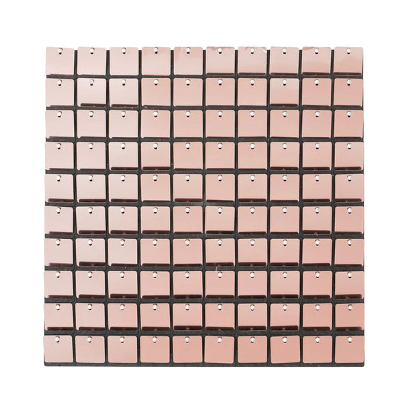 Rose Gold Shimmer Wall (8 ft x 8 ft)