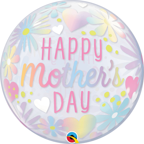 Mother Day Flor Pastel Bubble 98325