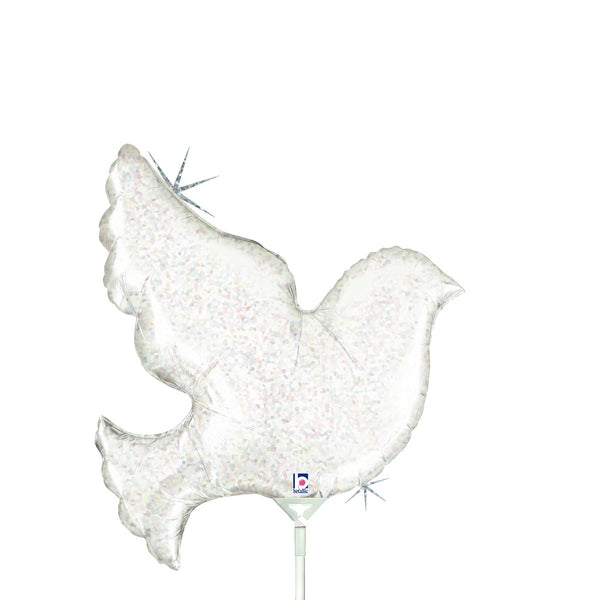 Mini Pearl White Dove 19124