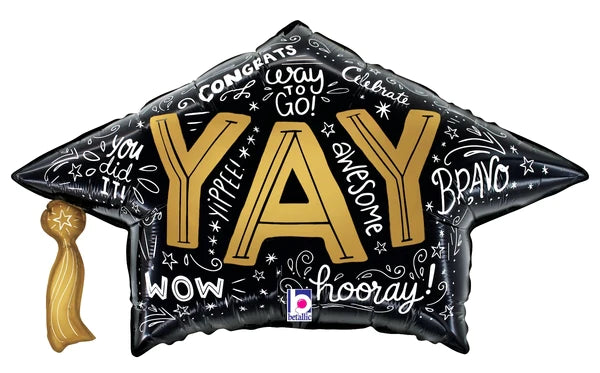 Grad Cap Words 25260 - 30 in