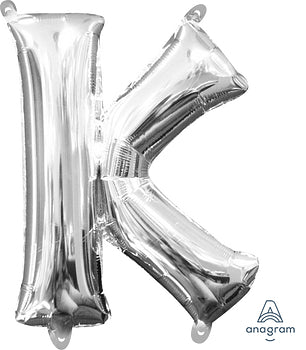 Silver K Giant Letter 3296701 - 34 in