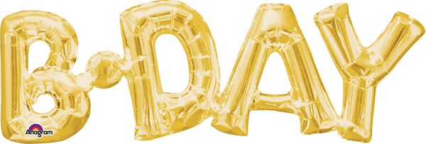 B-Day Gold Block Phrase 3375601