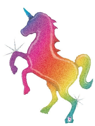 Glittering Rainbow Unicorn 35700