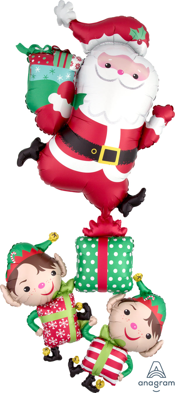 Santa Claus & Elves Stacker 3634601