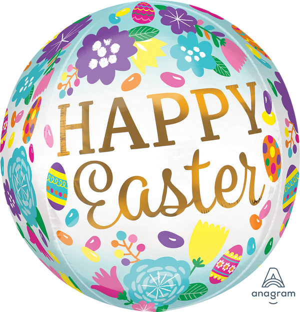 Happy Easter Eggs & Tulips 3877201