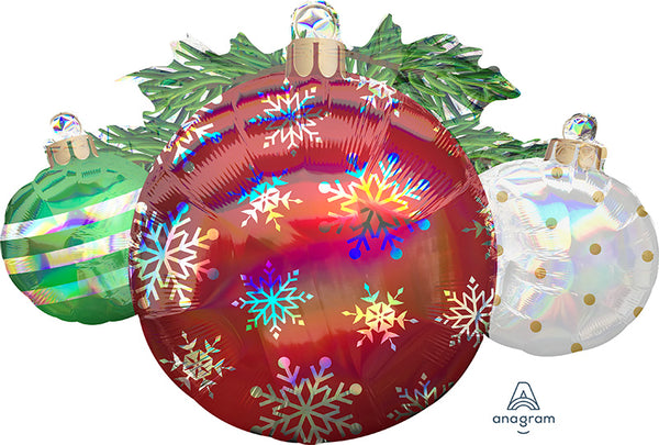 35" IRIDESCENT ORNAMENTS 4009301