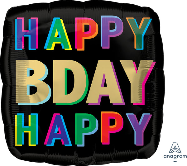 17" HAPPY BIRTHDAY OFFSET LETTERS 4174101