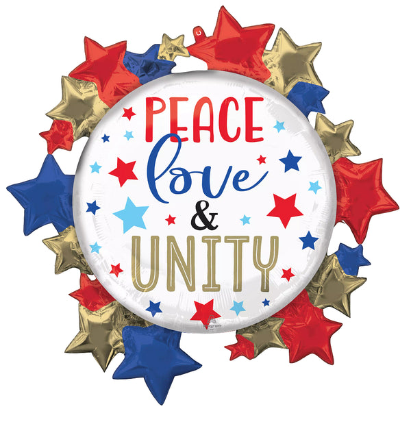 Peace Love and Unity Stars 4279701