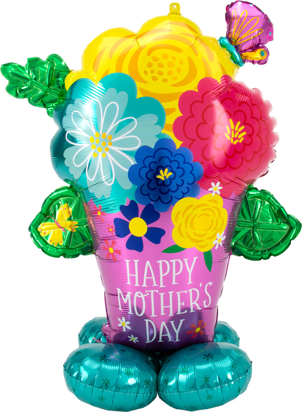 Airloonz Mother's Day Pretty Flower Pot 4282111