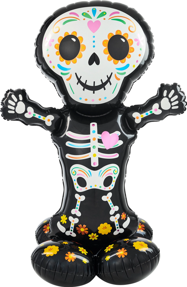 Airloonz Day of Dead Standing Skeleton 4317911