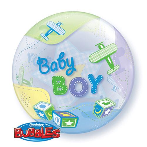 22" BABY BOY BUBBLE 69728