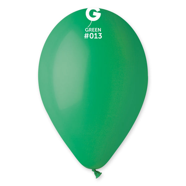 G110: #013 Green 111309 Standard Color 12 in
