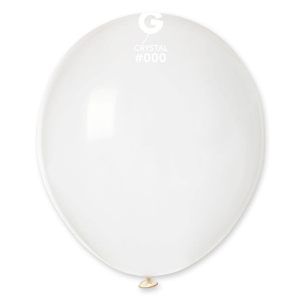G18:# 000 Stuffing Clear Balloons 180053