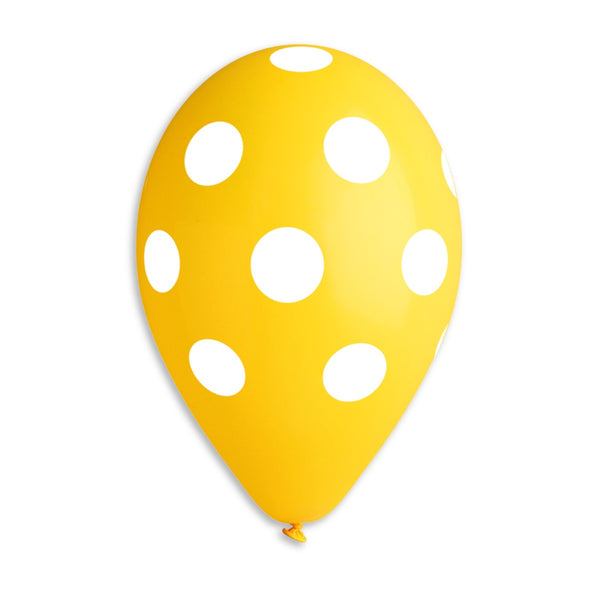 GS110: #002 Yellow/White Polka Dot 902402