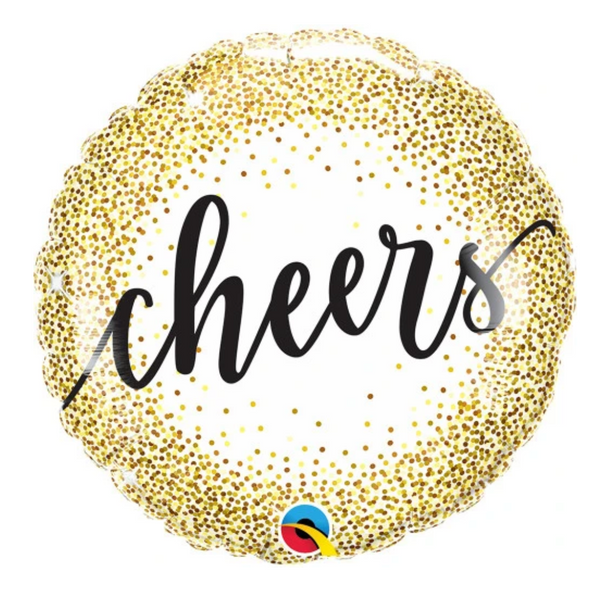 Cheers Gold Glitter 18889