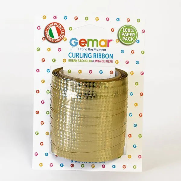 G-Curling Ribbon Gold Holographic 031652