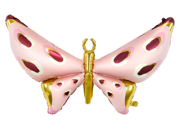 Foil balloons Butterfly, 47.2x34.3in, mix