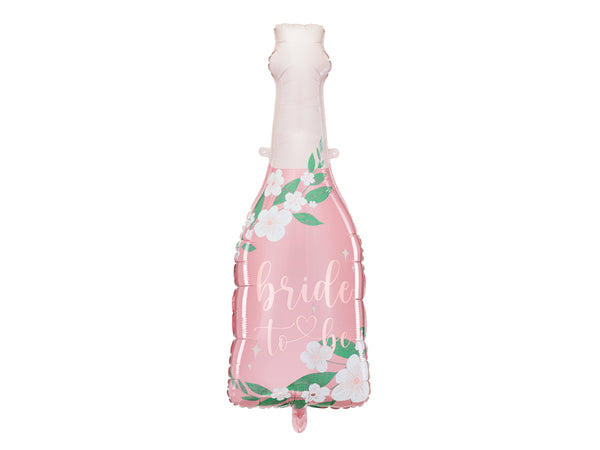 Foil balloon Bottle Bride to be, 19.5x42.7in, mix