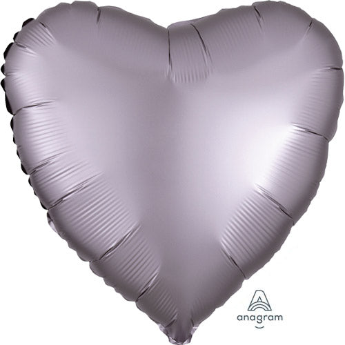 Satin Luxe Greige Heart 39920