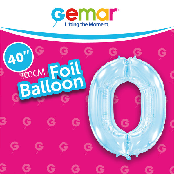 40" 0 SATIN PASTEL BLUE NUMBER 170801