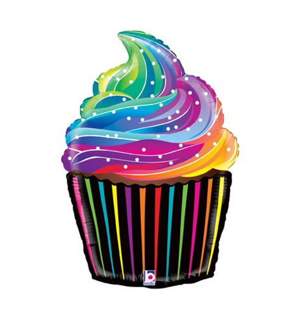 Rainbow Cupcake 35856