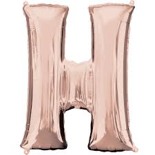 Rose Gold H Letter 3745901 - L16