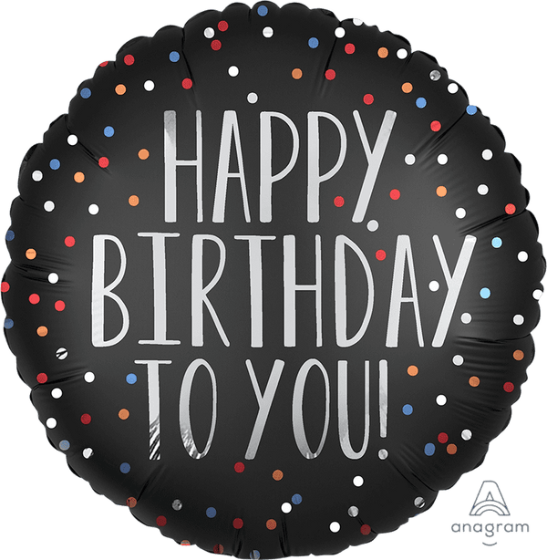 Happy Birthday to You Satin Dots 3906201 - 17 in