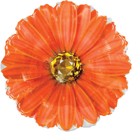 Orange Rhinestone Daisy 15757 - 18