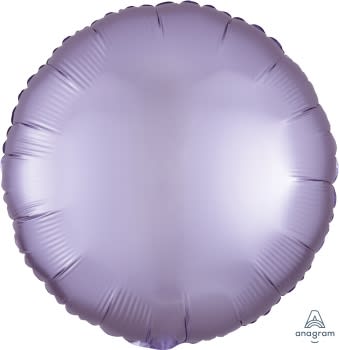 Satin Luxe Pastel Lilac Round 39904