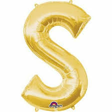 Gold S Giant Letter  3298401 - 34 in