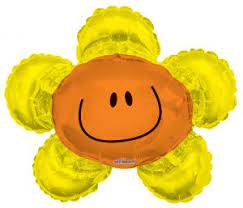 Smiley Yellow Flower 34995 - 14