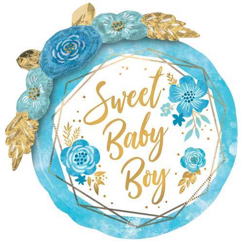 Baby Boy Flowers 43120