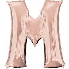 Rose Gold M Letter 3746401 - L16