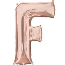 Rose Gold F Letter 3745701 - L16