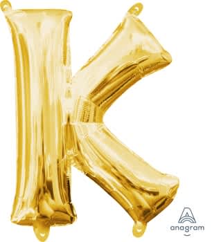 Gold K Giant Letter 3296801 - 34 in