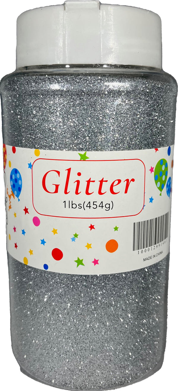1 lb Silver Glitter